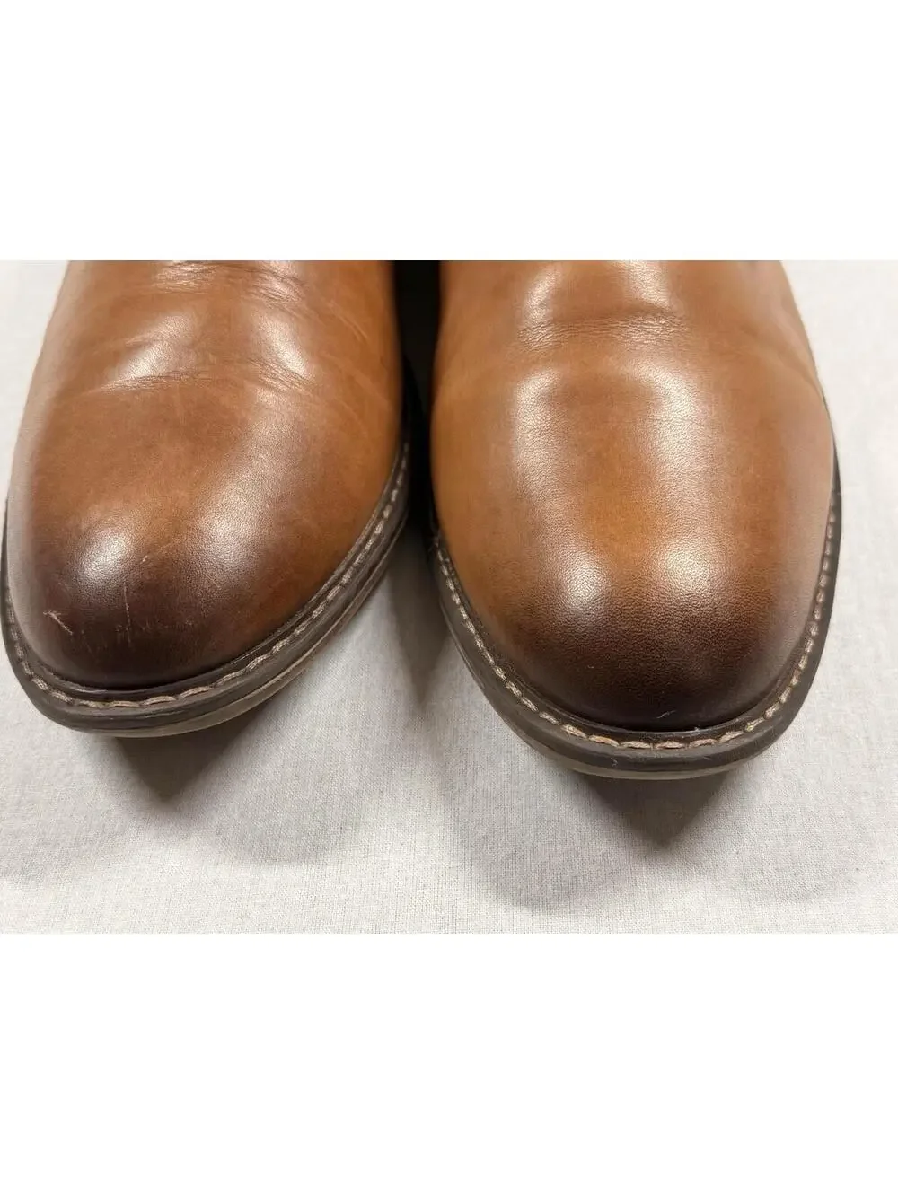 Mark Nason Ottomatic Cypher Loafers Men's Sz 14 Brown Leather Shoes‎ Slip On
